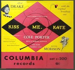 Kiss Me Kate, 78 RPM Box Set