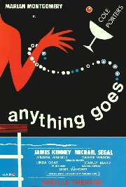 Anything Goes [1969 London Revival poster]