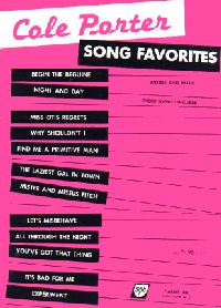 Cole Porter Song Favorites [songbook]